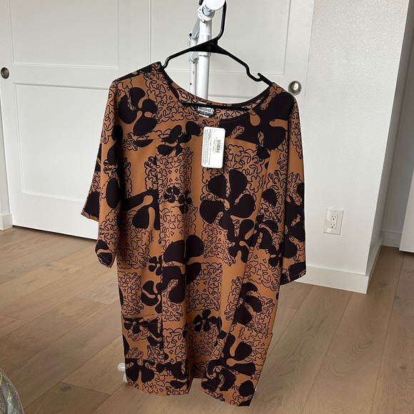 Manuhealii Dresses & Skirts - Manuhealii Brown and Black Kealani Dress